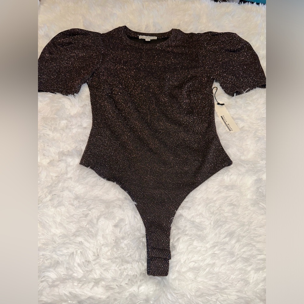 Women’s Shiny Trendy Bodysuit